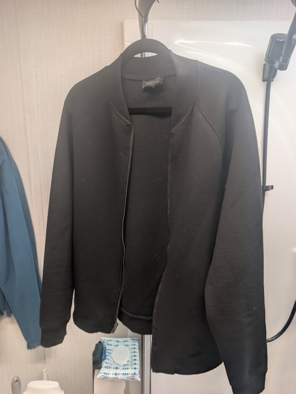 Black Bomber Jacket